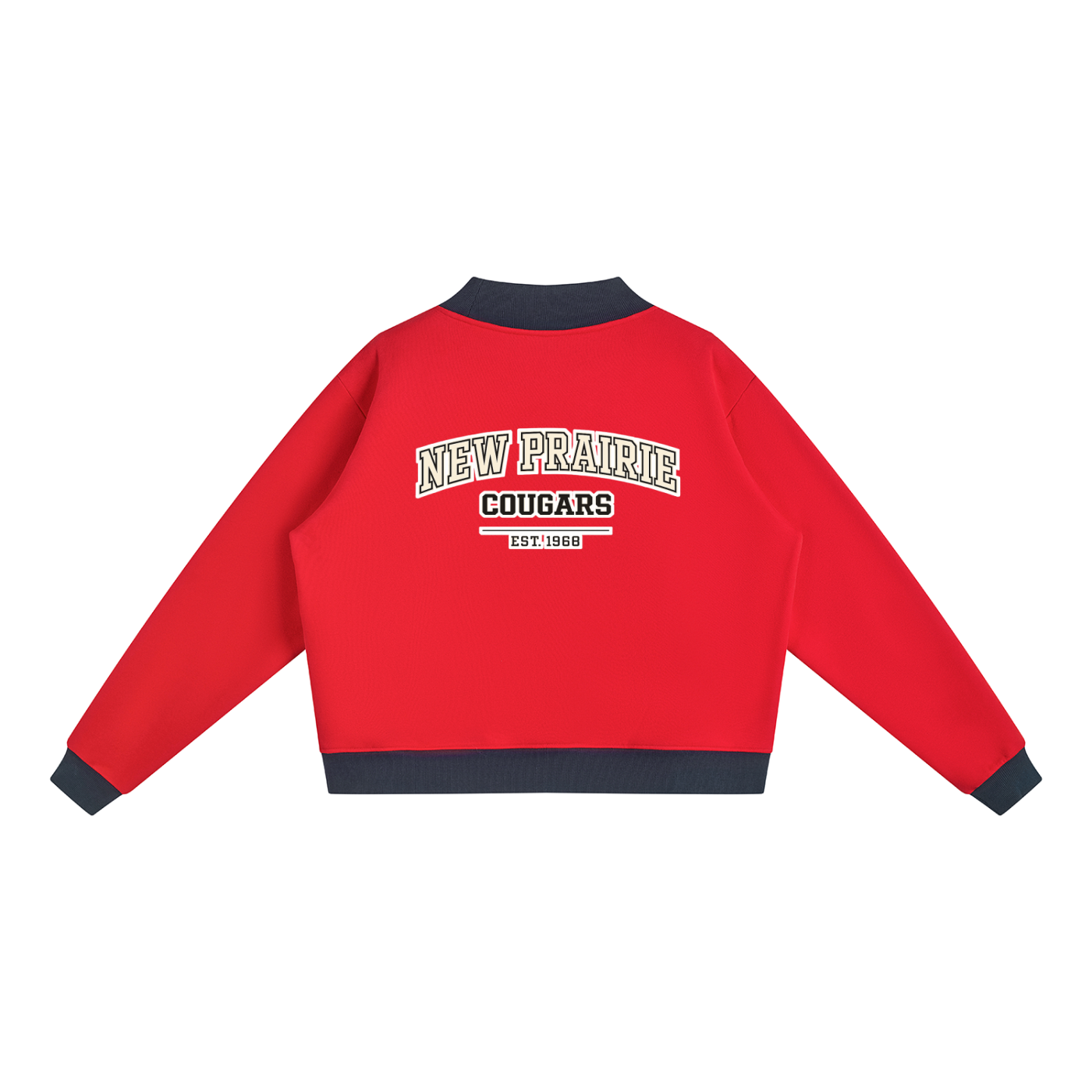 Women’s Mock Neck Crewneck Sweatshirt