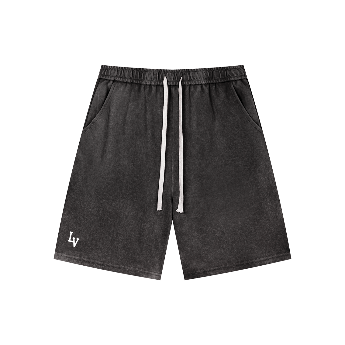 Men’s Vintage Wash Drawstring Shorts