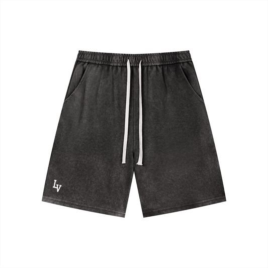 Men’s Vintage Wash Drawstring Shorts