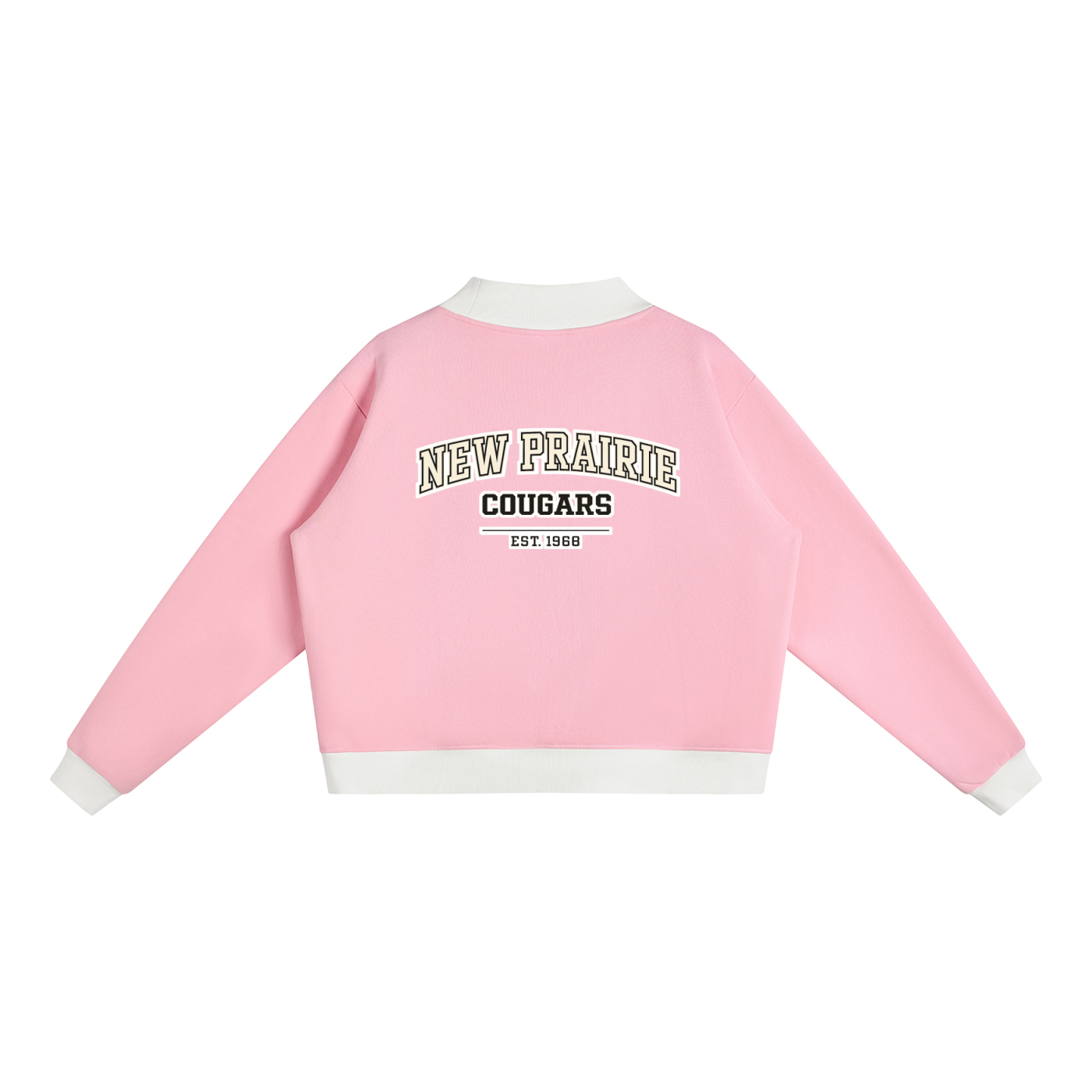 Women’s Mock Neck Crewneck Sweatshirt