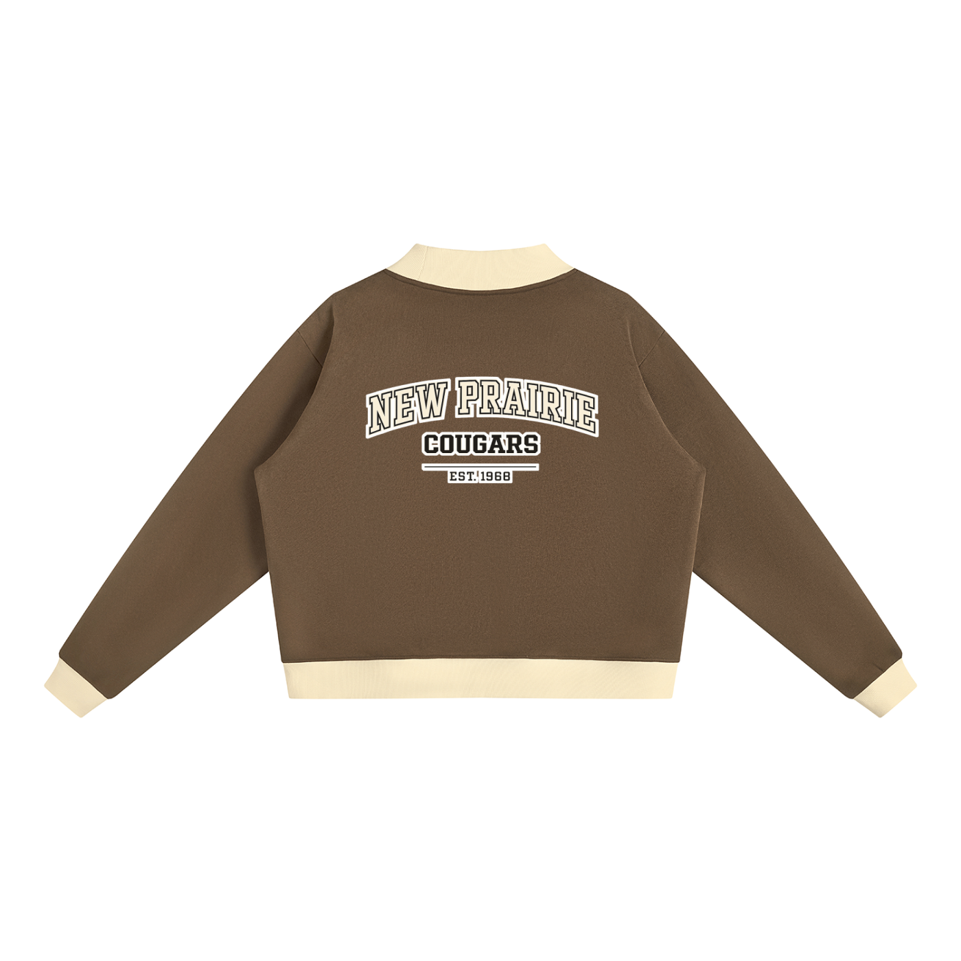 Women’s Mock Neck Crewneck Sweatshirt