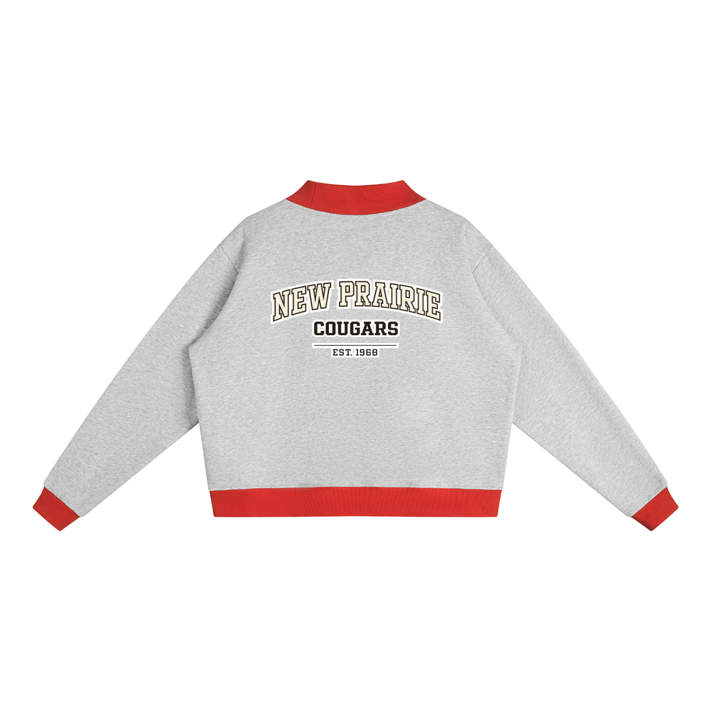 Women’s Mock Neck Crewneck Sweatshirt