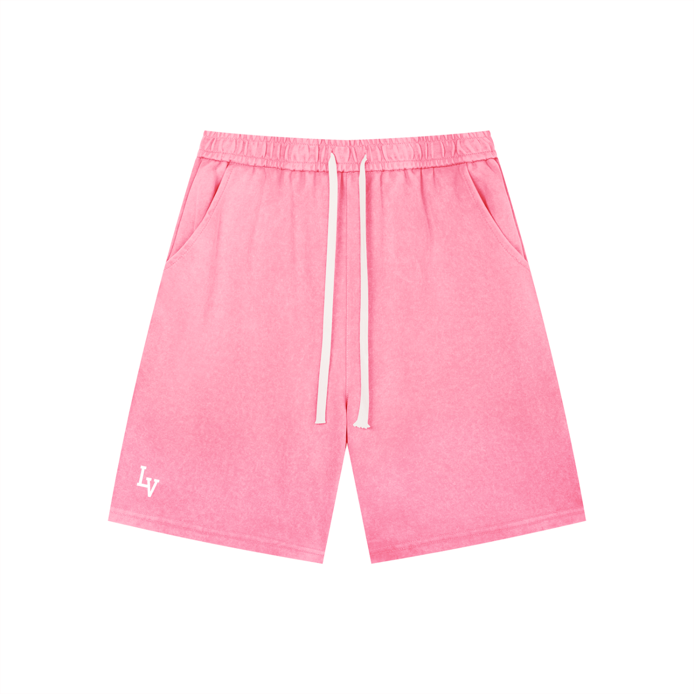 Men’s Vintage Wash Drawstring Shorts