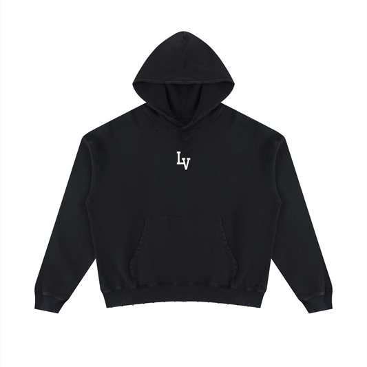 LEGUS APPEAREL COLLECTION 002 unisex distressed hoodie