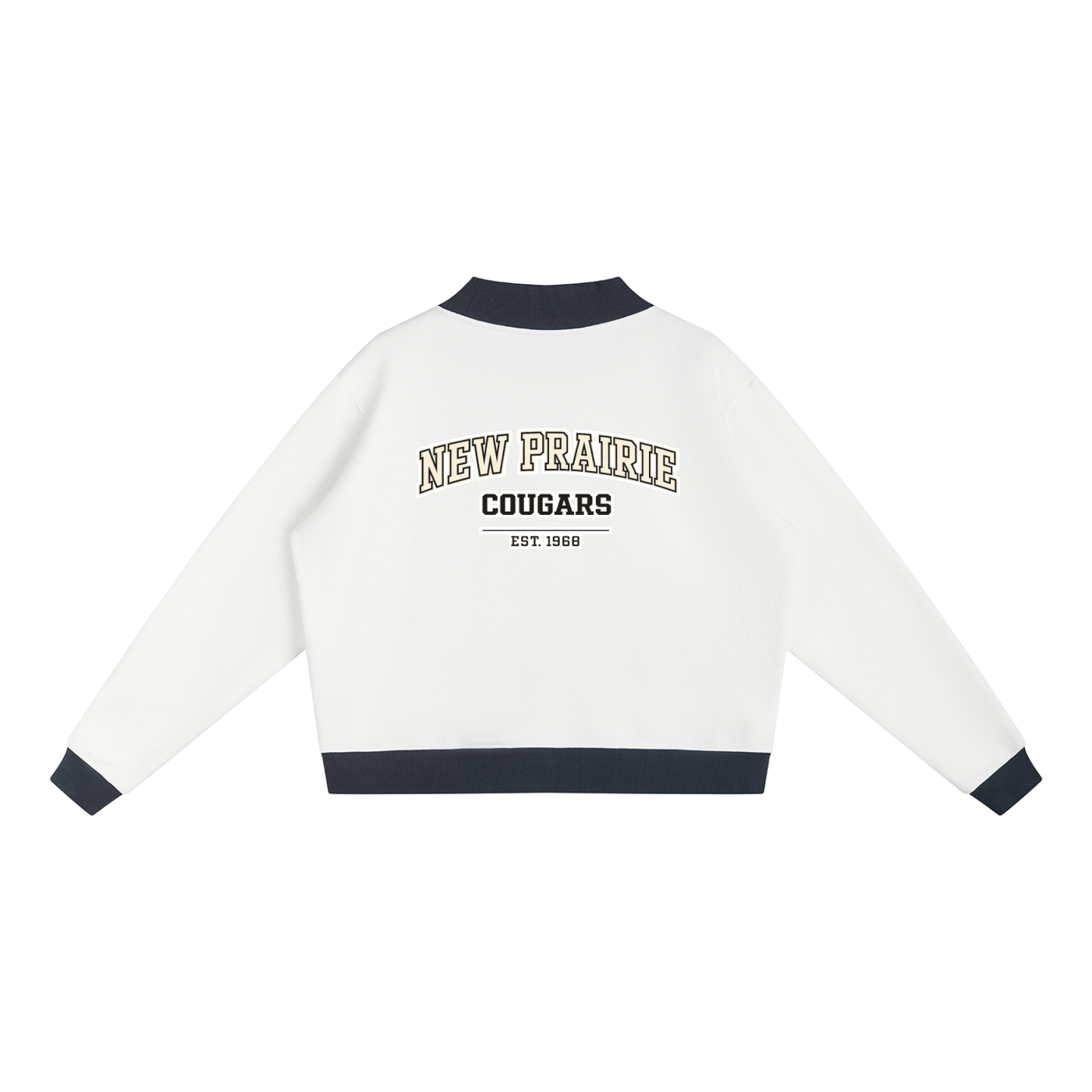 Women’s Mock Neck Crewneck Sweatshirt