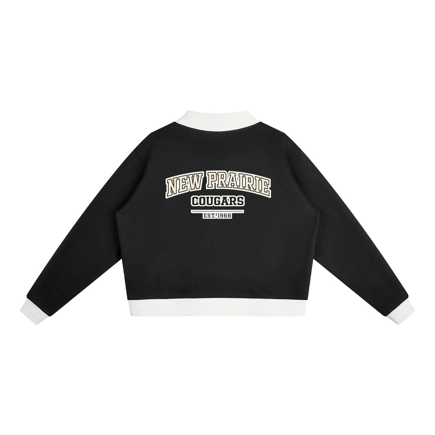 Women’s Mock Neck Crewneck Sweatshirt